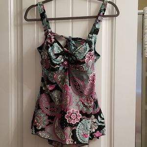 ***3 for $15***Tankini w/boy shorts